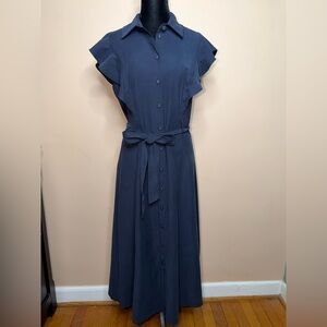 Calvin Klein Dark Blue Maxi Dress